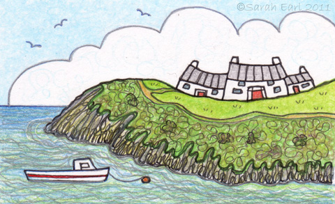 2 Little cottage on the cliffs